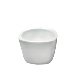 VASO PORCELANA QUADRADO 6X7,5CM C/24 44-P